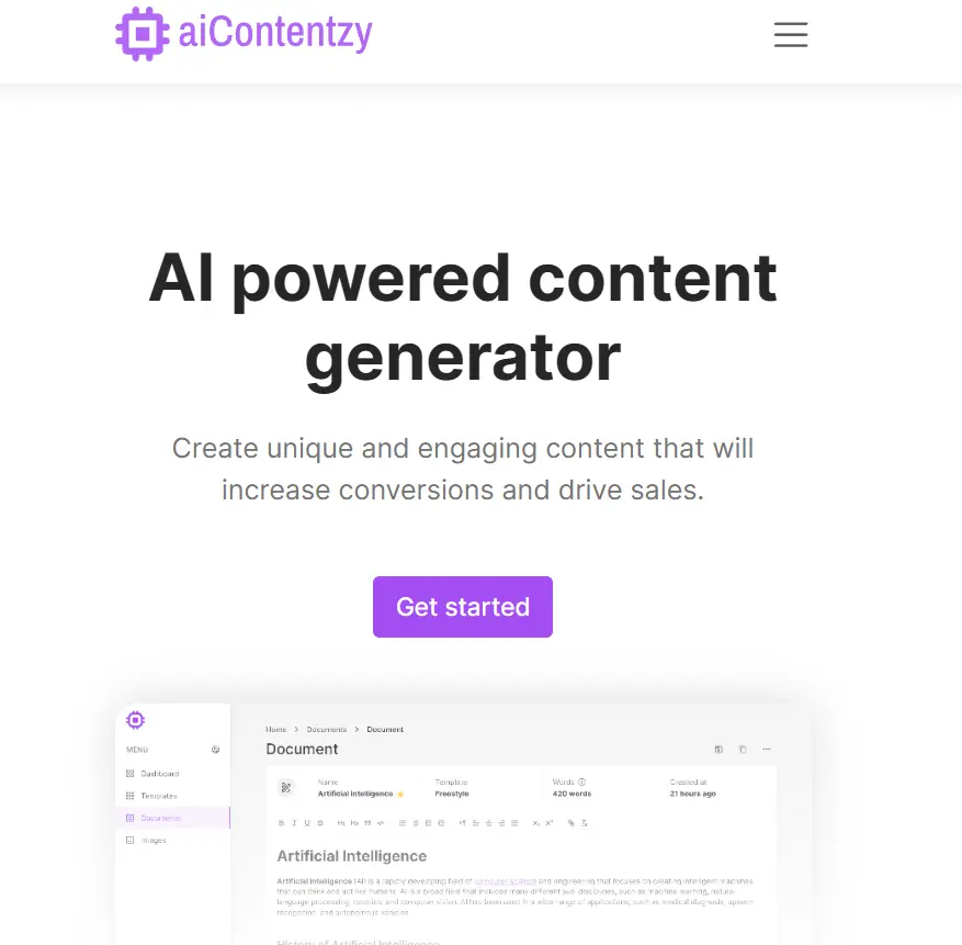 aicontentzy.com