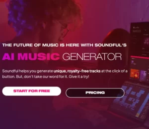 AI Music Generators: soundful.com 